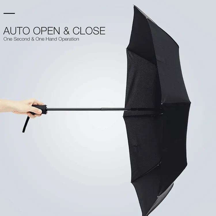 Automatische Faltungs Anti-UV-Männer Regenschirm