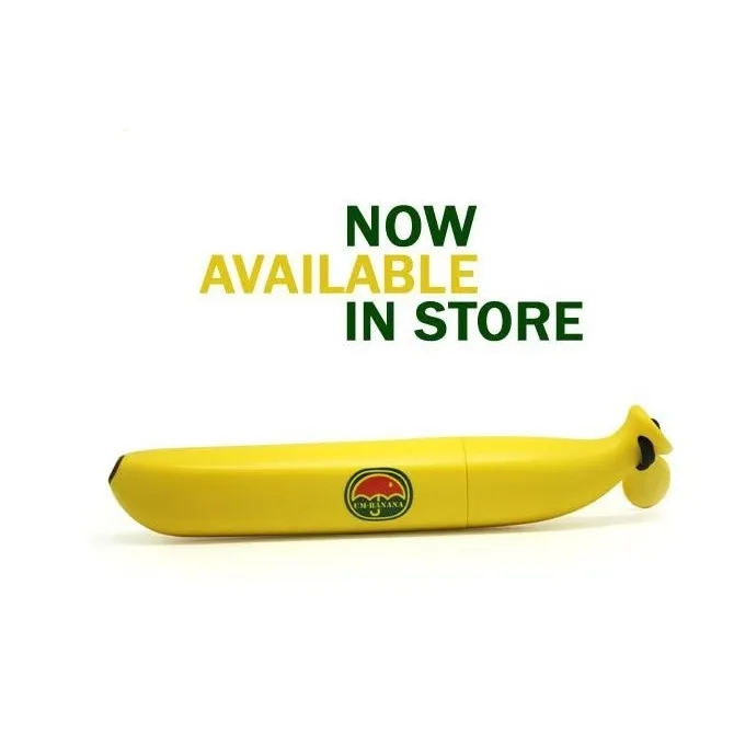Bananen -Cartoon -Form Kinder Regenschirm