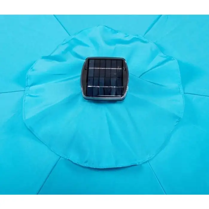 LED-Licht-Gartenschirm