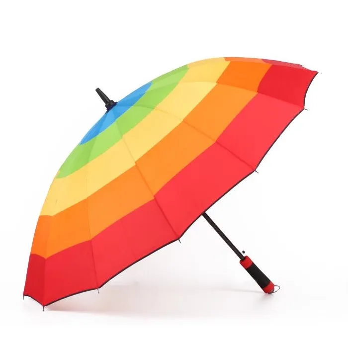 Regenbogen-Werbeschirm